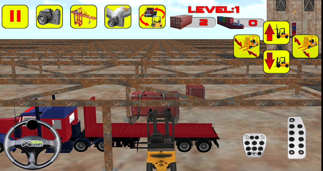 Container Terminal Simulation screenshot 4