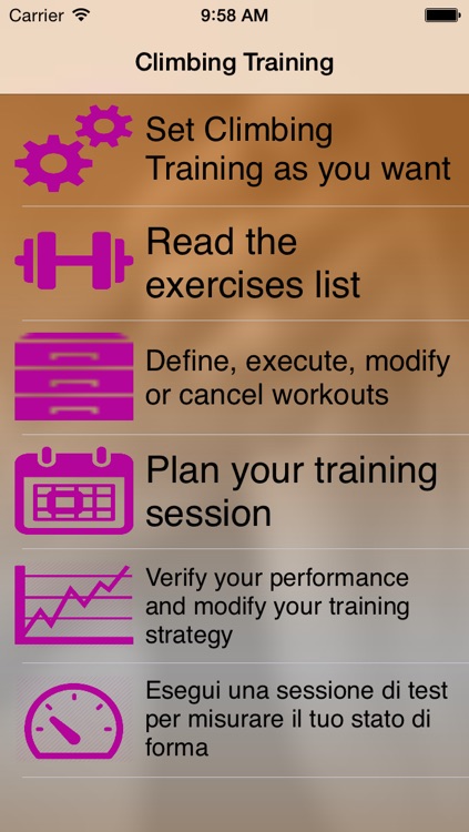 Climbin Training - Allenati per l'arrampicata con il tuo iPhone screenshot-3