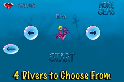 Underwater Empire Diving MultiPlayer: Kids Vs. Sharks and Sea Monsters Shooter screenshot 2