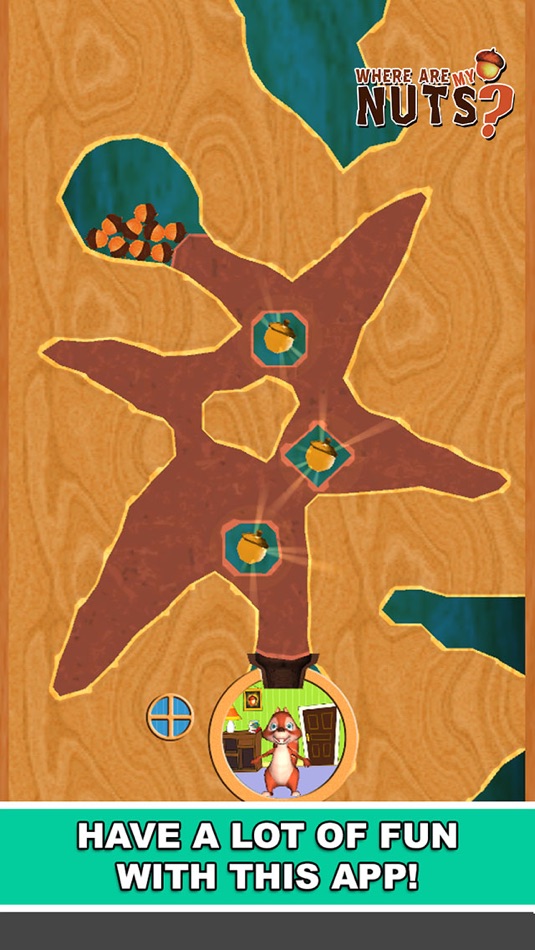 #5. Where are my nuts - Go Squirrel (iOS) 由: Kaufcom GmbH