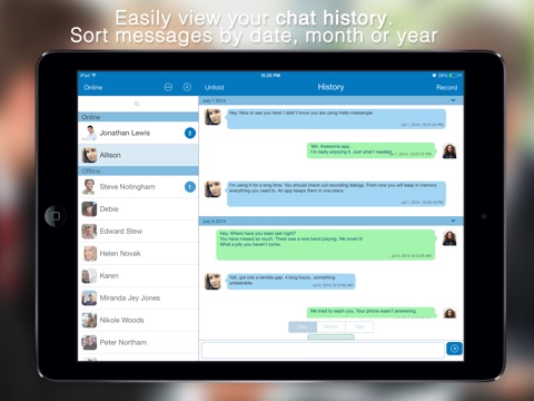 Hello Messenger screenshot 2