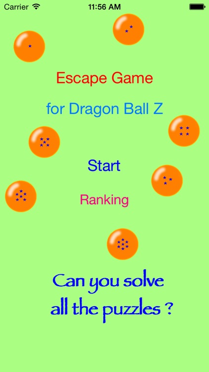 Escape Games for Dragon Ball Z