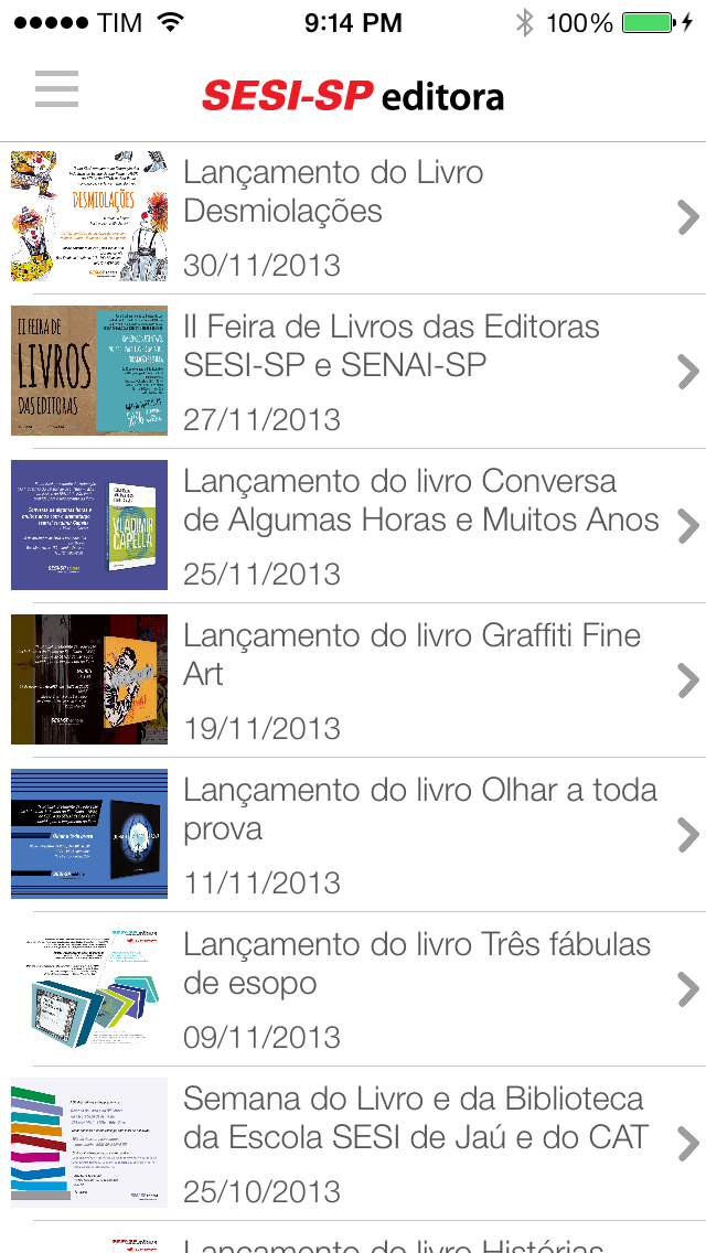Screenshot #2 pour Livros SESI SP