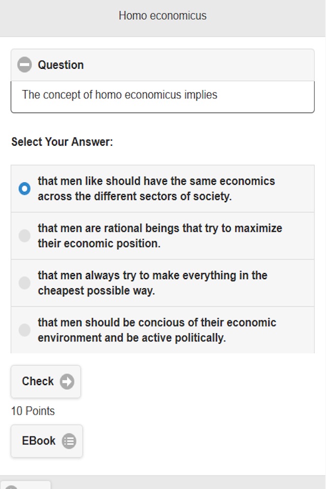 Engineering Economics Career screenshot 2
