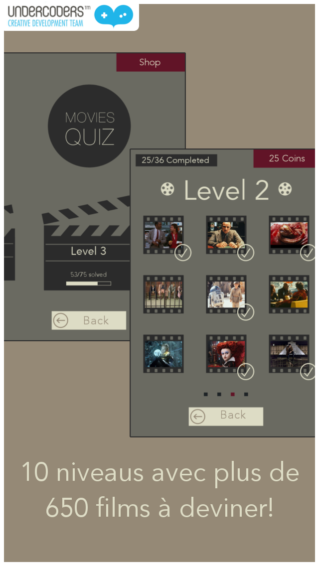 Screenshot #2 pour Movies Quiz ! - Quiz Film