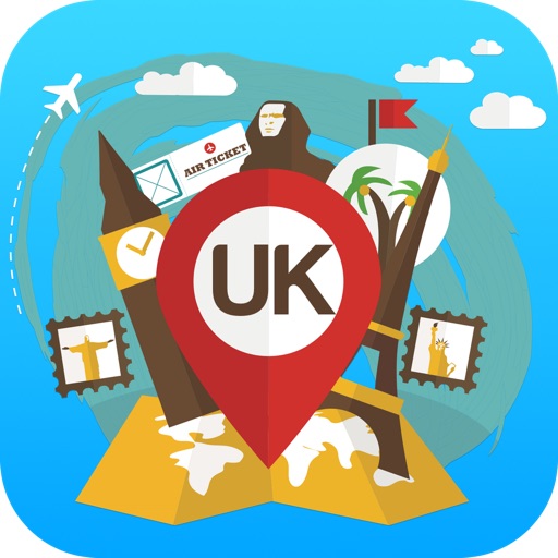 UK United Kingdom offline Travel Guide & Map. City tours: London,York,Manchester,Edinburgh