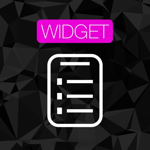 NotiNote Widget — set text at today notification center without unlocking