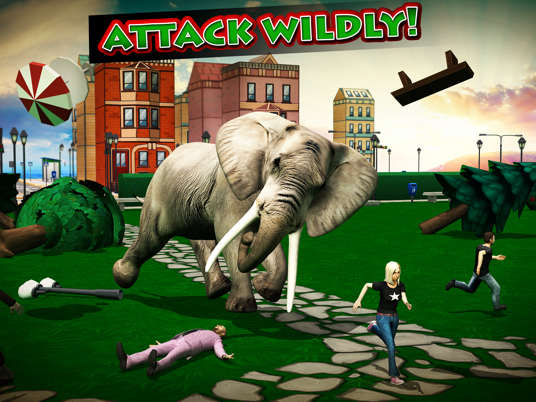 Ultimate Elephant Rampage 3D screenshot 7