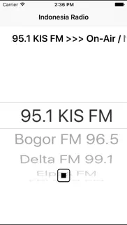 indonesia live radio station free iphone screenshot 1
