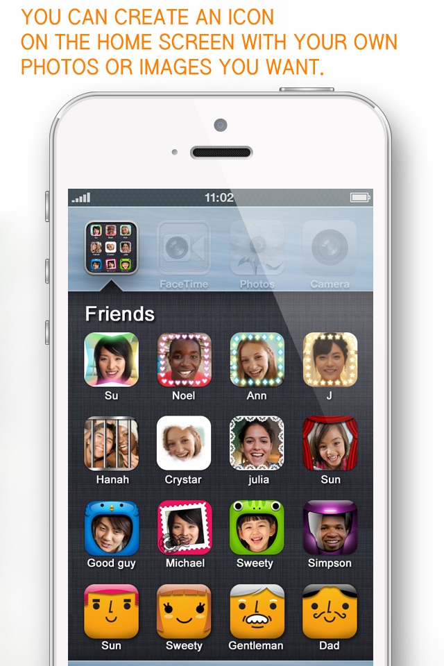 Contact shortcut photo icon ( iFavorite ) for Home screen screenshot 2