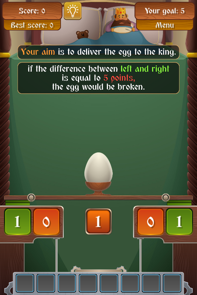 Eggy - bring the egg to the king