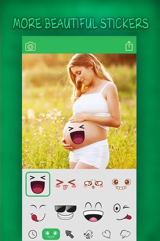 Baby Sticker.s Pro - Pregnancy Milestone Photo.s Booth & Maternity Camera screenshot 4