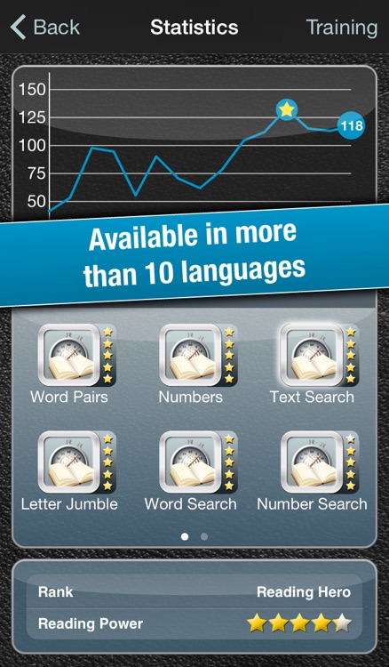 Reading Trainer for iPhone
