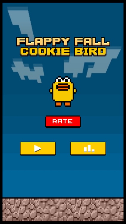 Cookie Fall Out - Addicting Flappy Cookie Bird Games For Kids Free screenshot-3