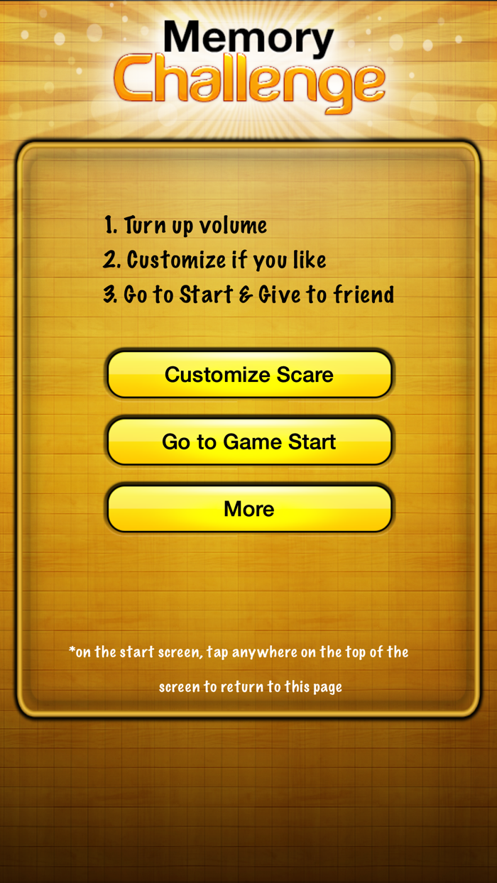 A Prank for My Friends