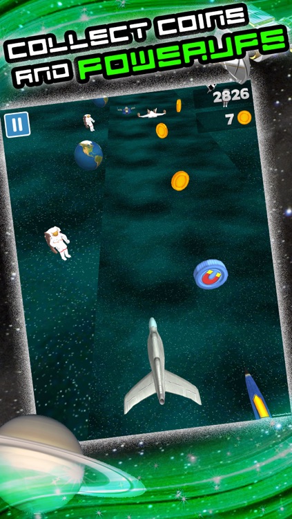 3D Space Craft Racing Shooting Game for Cool boys and teens by Top War Games FREE screenshot-3