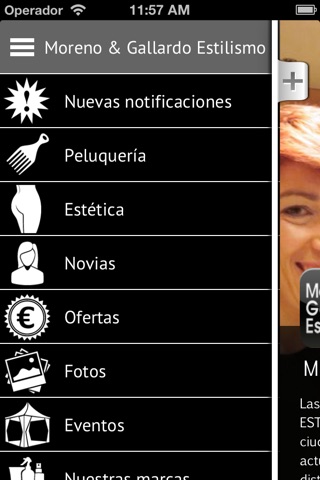 Moreno & Gallardo Estilismo screenshot 2