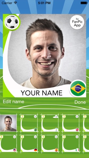 FanPic App Football - 照片的球迷在美國框架(圖5)-速報App