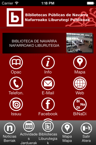 Bibliotecas de Navarra screenshot 3