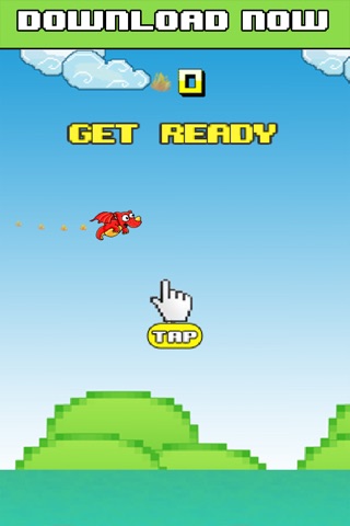 Fly Tiny Dragon - The Best Simple Pixel Game for the Family and Kids screenshot 3