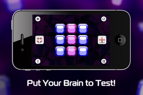 Shiny Jewel Flip Free - Exciting Brain Challenge Competition screenshot 2