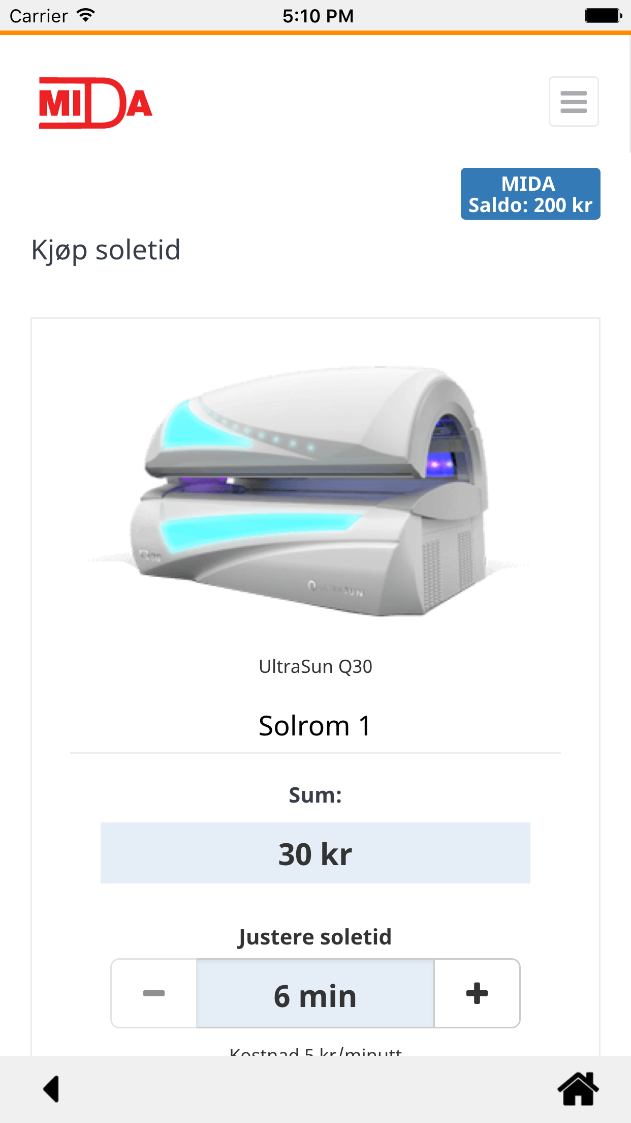 MIDA Solkonto screenshot 5