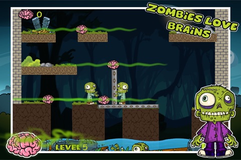 Zombie Eats Brain Lite screenshot 2