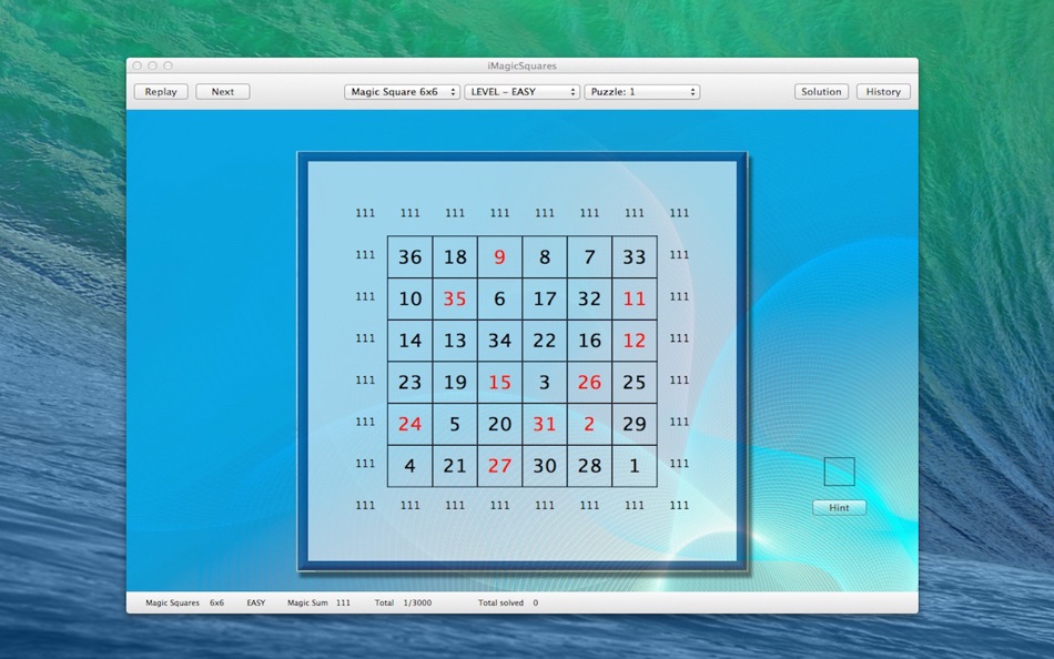 #3. iMagicSquares (macOS) Podle: 丽娜 夏