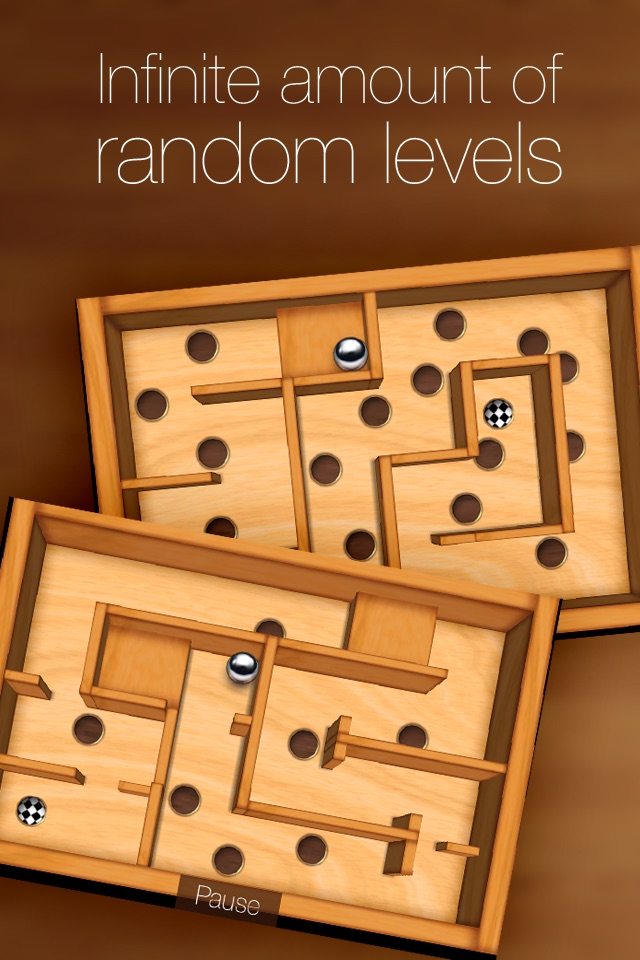 Wooden Labyrinth 3D Free screenshot 4