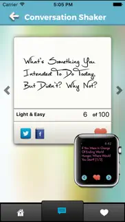 conversation shaker iphone screenshot 1