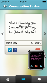 Conversation Shaker screenshot