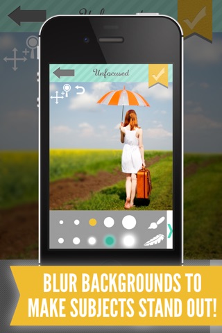 Unfocused - Blur, Retouch and Enhance Your Pictures screenshot 2