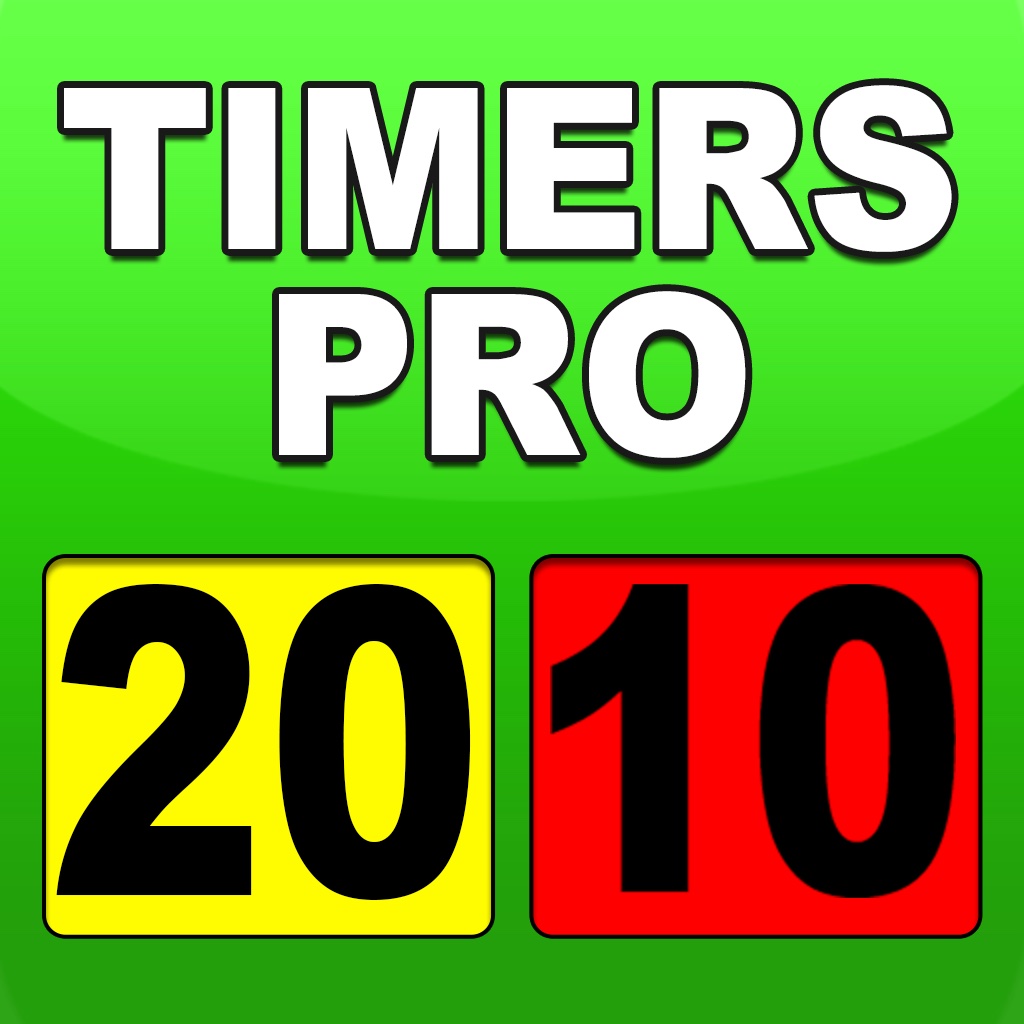 TIMERS PRO - Tabata, Functional Fitness WOD, Hiit, and Interval, EMOM, Fight Gone Bad & MMA Timer Icon