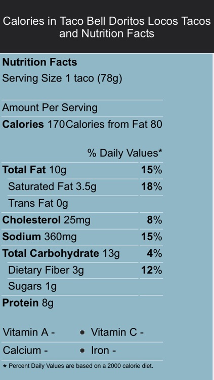 Food Labels screenshot-3
