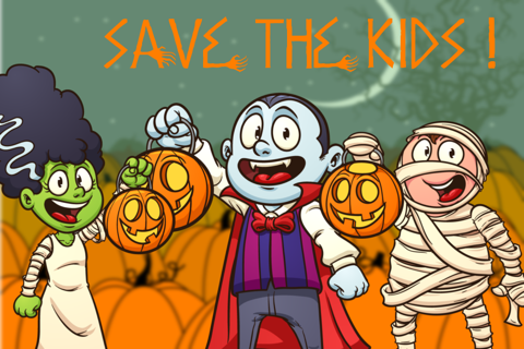 Zombie Halloween, Pumpkin Patch Fun Games screenshot 2