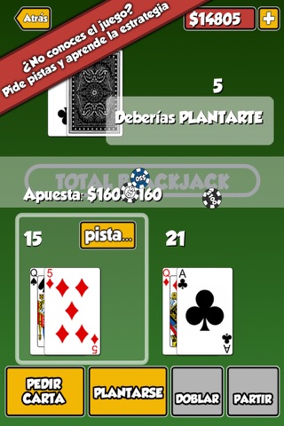 Total Blackjack screenshot 2