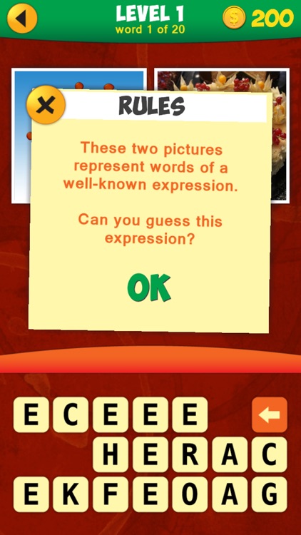 2 Pics 1 Phrase Word Game
