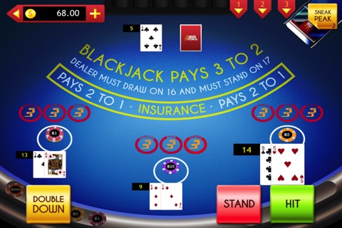 Blackjack with Side Bets & Cheatsのおすすめ画像3