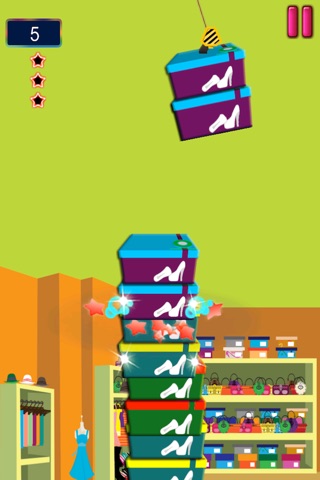 Shoe Box Stacker - Block Builder Mania FREE screenshot 4