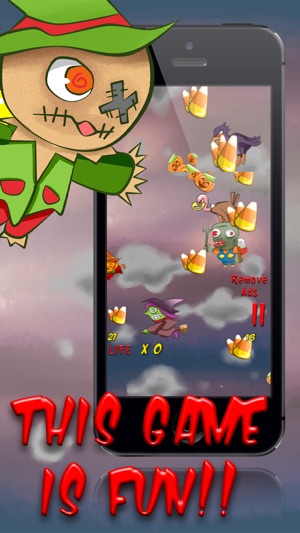 業餘笨拙的恐慌，烏鴉跳轉和冰凍農場戰PRO - 免費遊戲 Amateur Clumsy Scare-Crow Jump (圖2)-速報App