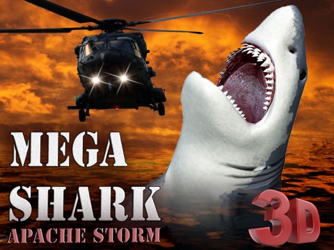 Screenshot #4 pour Mega shark apache tempête 3D - une mortelle mer profonde grand chasseur blanc crise X