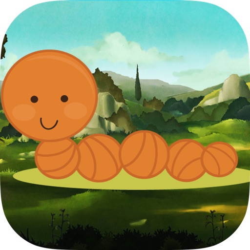 Hungry Worm - Sneaky apple eater Icon
