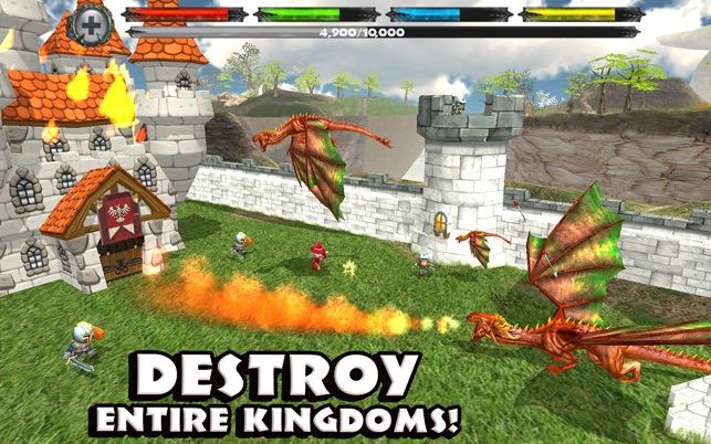Jogos de Dragão: Mosca Dragon Simulator::Appstore for