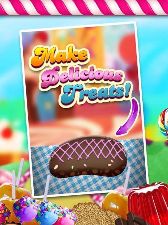 “ A Circus Food Stand Candy Creator HD – Free Maker Game screenshot-4