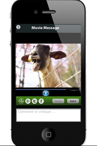 Movie Message screenshot 2