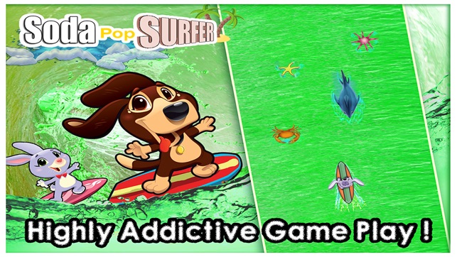 Soda Pop Surfer Free - Animal Fun Surf and Drink(圖3)-速報App