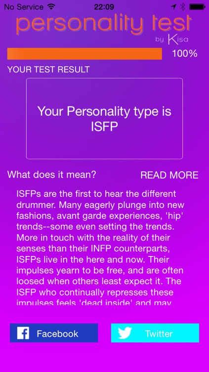 Personality Type Test