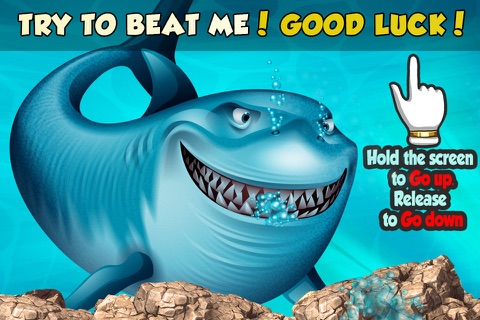 Flappy Shark Logic - Race between Fish and Turtle Reef screenshot 3