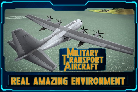 Military Transport AirCraft Simulator 3D screenshot 4