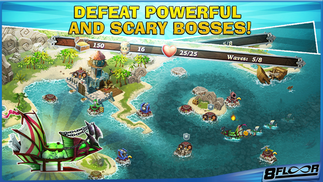 ‎Fort Defenders 7 seas Screenshot